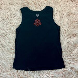 Embroidered Tank Top